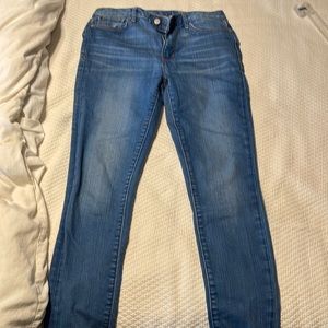 Gap high rise skinny jeans